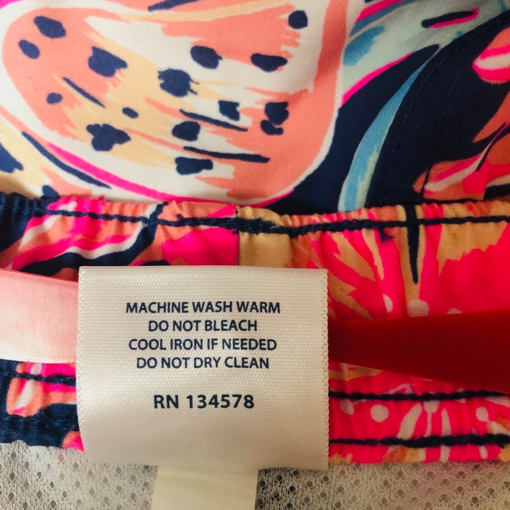 Vineyard Vines Swim Trunks Surf Beach Tropical Seashell Coastal Mens M 32 x 7 - Picture 9 of 11
